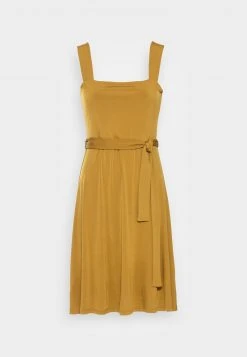 Anna Field WIDE STRAP BASIC MIDI DRESS - Vestido Informal - Brown, Mujer -Anna Field Moda 9e668e20e41344aca704c933ba25797b