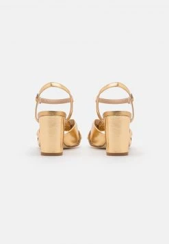 Anna Field LEATHER - Sandalias - Gold, Mujer -Anna Field Moda 9f48c0851c244de9b889ee7bd96c1af9
