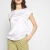 Anna Field Camiseta Básica - Off-white, Mujer -Anna Field Moda 9f7e96a91d18456c842a442c8822f371