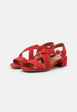 Anna Field LEATHER - Sandalias - Red, Mujer -Anna Field Moda 9fe0e501b6a24dcbbae652bbf6ed3c4e