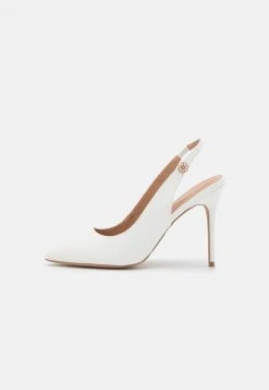 Anna Field Tacones - Offwhite, Mujer