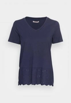Anna Field Camiseta Básica - Dark Blue, Mujer -Anna Field Moda a07c521da73c4a66b1216f83e818acce