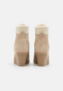 Anna Field LEATHER WINTER BOOT - Botines De Cuña - Camel, Mujer -Anna Field Moda a0a3b8b28f604fce982c773befa0120a