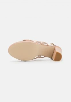 Anna Field LEATHER - Sandalias De Tacón - Beige, Mujer -Anna Field Moda a0d6894f5a51474ba5fead4c23bbc70d