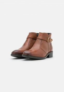 Anna Field LEATHER - Botines Bajos - Cognac, Mujer -Anna Field Moda a1977f267d614eec9fefebcfbeb871bd