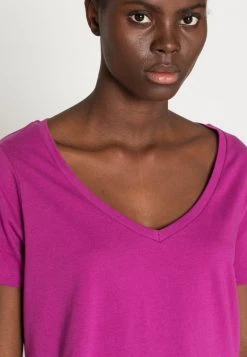 Anna Field Camiseta Básica - Purple, Mujer -Anna Field Moda a353609eb5584e3190c2d5cdf6d94df5