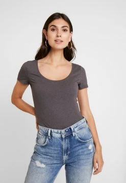 Anna Field 3 PACK - Camiseta Básica - White/black/dark Grey, Mujer -Anna Field Moda a3fdce5a492745a99dc61fda4e440f7b