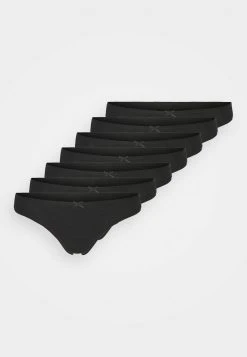 Anna Field GEORGINA 7PP THONG COTTON - Tanga - Black, Mujer -Anna Field Moda a6a3e2f300854de2b5b687b460d0f69a