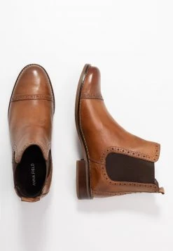 Anna Field LEATHER - Botines - Cognac, Mujer -Anna Field Moda a7351bc3e62b468fa21cc2c54b4b6d1c