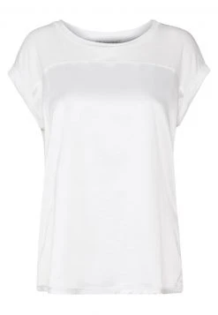 Anna Field Camiseta Básica - Off-white, Mujer -Anna Field Moda a7ea130a6c4e43bc92b598ddceef4d47