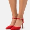Anna Field LEATHER - Tacones - Red, Mujer 1 Anna Field LEATHER - Tacones - Red, Mujer -Anna Field Moda a8082b5526944900a866ffd9f84305e9