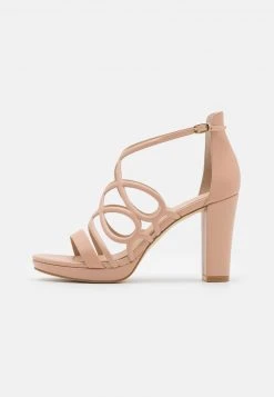 Anna Field LEATHER - Sandalias De Tacón - Beige, Mujer -Anna Field Moda a81e1045e9f749f9ae5cf98759b305d2