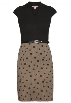 Anna Field Vestido De Tubo - Beige/black, Mujer -Anna Field Moda a8724334097f4775aa437879c66b757b