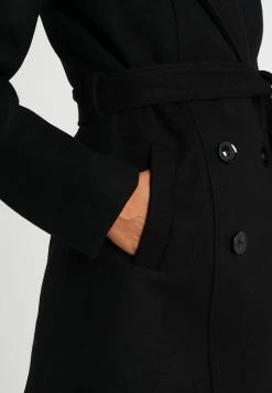 Anna Field DOUBLE BREASTED COAT WITH HOOD - Abrigo Clásico - Black, Mujer 13 Anna Field DOUBLE BREASTED COAT WITH HOOD - Abrigo Clásico - Black, Mujer -Anna Field Moda a8a272dfb62e40559fa31ca39215d0ff