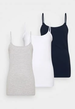 Anna Field 3er PACK - Top - White/navy/light Grey, Mujer 14 Anna Field 3er PACK - Top - White/navy/light Grey, Mujer -Anna Field Moda a91ee0de766d47fcbb53096f4569ae92
