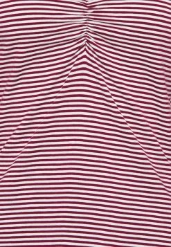 Anna Field Camiseta De Manga Larga - Dark Red/white, Mujer -Anna Field Moda a9e4c901378f4506a2de8612bf7fd90a