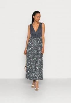 Anna Field Vestido Largo - Dark Blue/multi-coloured, Mujer -Anna Field Moda aa402c594314472b8c19331aa65b844f