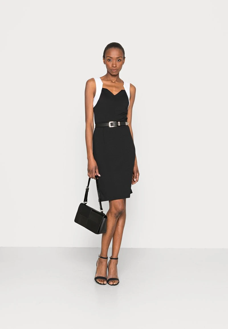 Anna Field Vestido Ligero - Black/white, Mujer 4 Anna Field Vestido Ligero - Black/white, Mujer - Imagen 2