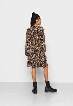 Anna Field Vestido Informal - Black/yellow, Mujer -Anna Field Moda ab400e696e9645d389a363ed3d560e40