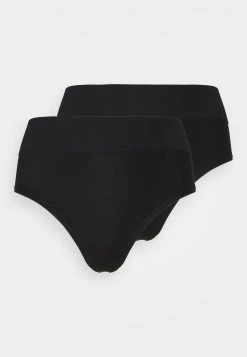 Anna Field 2PP HIGH WAIST THONG - Tanga - Black, Mujer -Anna Field Moda ac60c9acfebe4964ac8a53e807d6f502