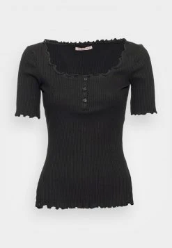 Anna Field Camiseta Básica - Black, Mujer -Anna Field Moda acb7dc73ac6d411095fa6e91248715f0