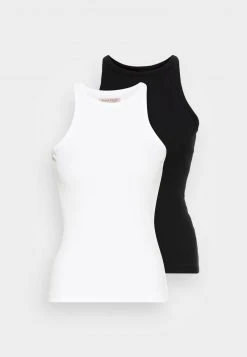 Anna Field 2 PACK - Top - Black/white, Mujer -Anna Field Moda ae197748bdde4004a87c2a0d8dc85fd2