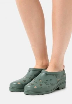 Anna Field Sandalias Planas - Green, Mujer