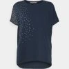 Anna Field Camiseta Estampada - Dark Blue, Mujer -Anna Field Moda afe1ecd94bd54aa1b68c1cd34c73137b