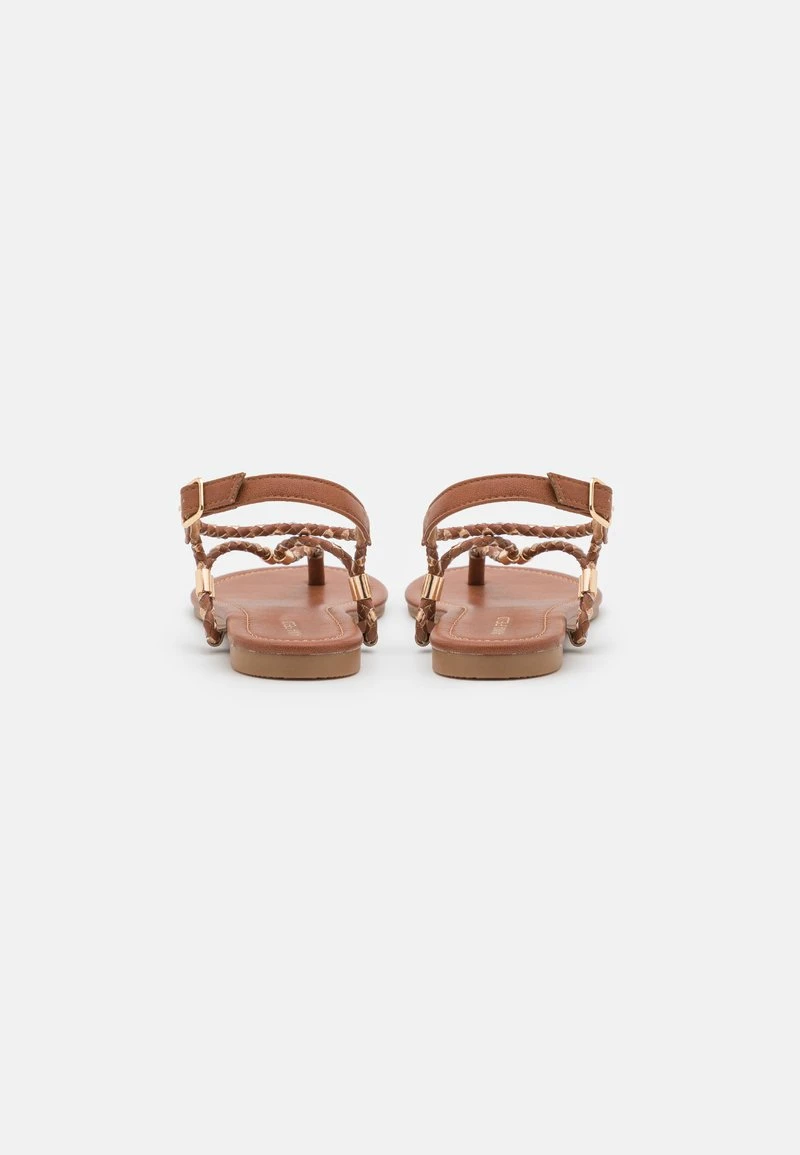 Anna Field Sandalias De Dedo - Cognac/gold, Mujer 6 Anna Field Sandalias De Dedo - Cognac/gold, Mujer - Imagen 4