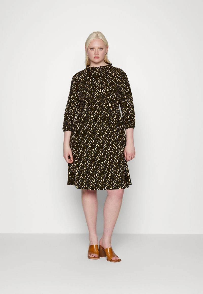 Anna Field Vestido Ligero - Black/yellow, Mujer 6 Anna Field Vestido Ligero - Black/yellow, Mujer - Imagen 4