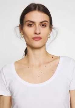 Anna Field 3 PACK - Camiseta Básica - White/navy/light Grey Melange, Mujer -Anna Field Moda b27e1bad74b0489eb380762b3e6f25a7