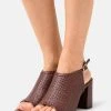 Anna Field LEATHER - Sandalias - Cognac, Mujer -Anna Field Moda b28581c81ab046dbb55de774cf101e27