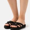 Anna Field Sandalias Planas - Black, Mujer