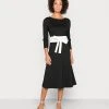 Anna Field Vestido De Tubo - Black / White, Mujer -Anna Field Moda b34135f158a940db9332e55e2b719e51