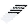 Anna Field CANDY 7 PACK THONG - COTTON/ LACE - Tanga - White/black, Mujer -Anna Field Moda b3d6dfcdfa4a4e3099375637b194b81c