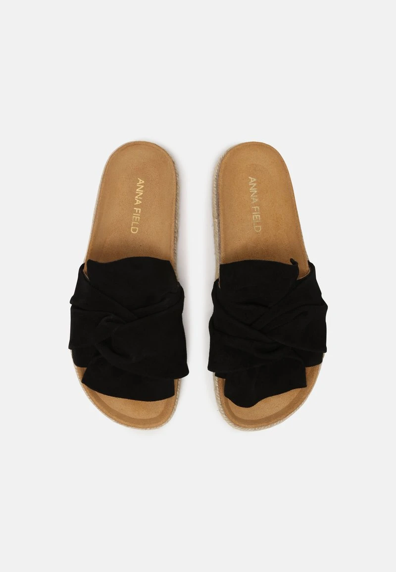 Anna Field COMFORT LEATHER - Pantuflas - Black, Mujer 7 Anna Field COMFORT LEATHER - Pantuflas - Black, Mujer - Imagen 5
