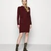 Anna Field Vestido De Tubo - Dark Red, Mujer -Anna Field Moda b3e8a68f4f684c21a81c8b53303920db