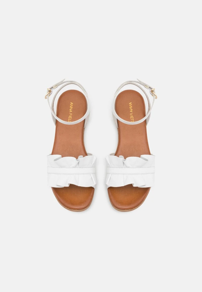 Anna Field LEATHER - Sandalias - White, Mujer 8 Anna Field LEATHER - Sandalias - White, Mujer - Imagen 6