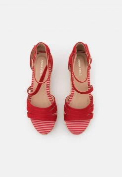 Anna Field Sandalias Con Plataforma - Red, Mujer -Anna Field Moda b43725e4ccb645b09bc303356ca311d0