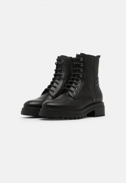 Anna Field LEATHER - Botines Con Cordones - Black, Mujer 10 Anna Field LEATHER - Botines Con Cordones - Black, Mujer -Anna Field Moda b4a8e127dc514162b6425beffe257698