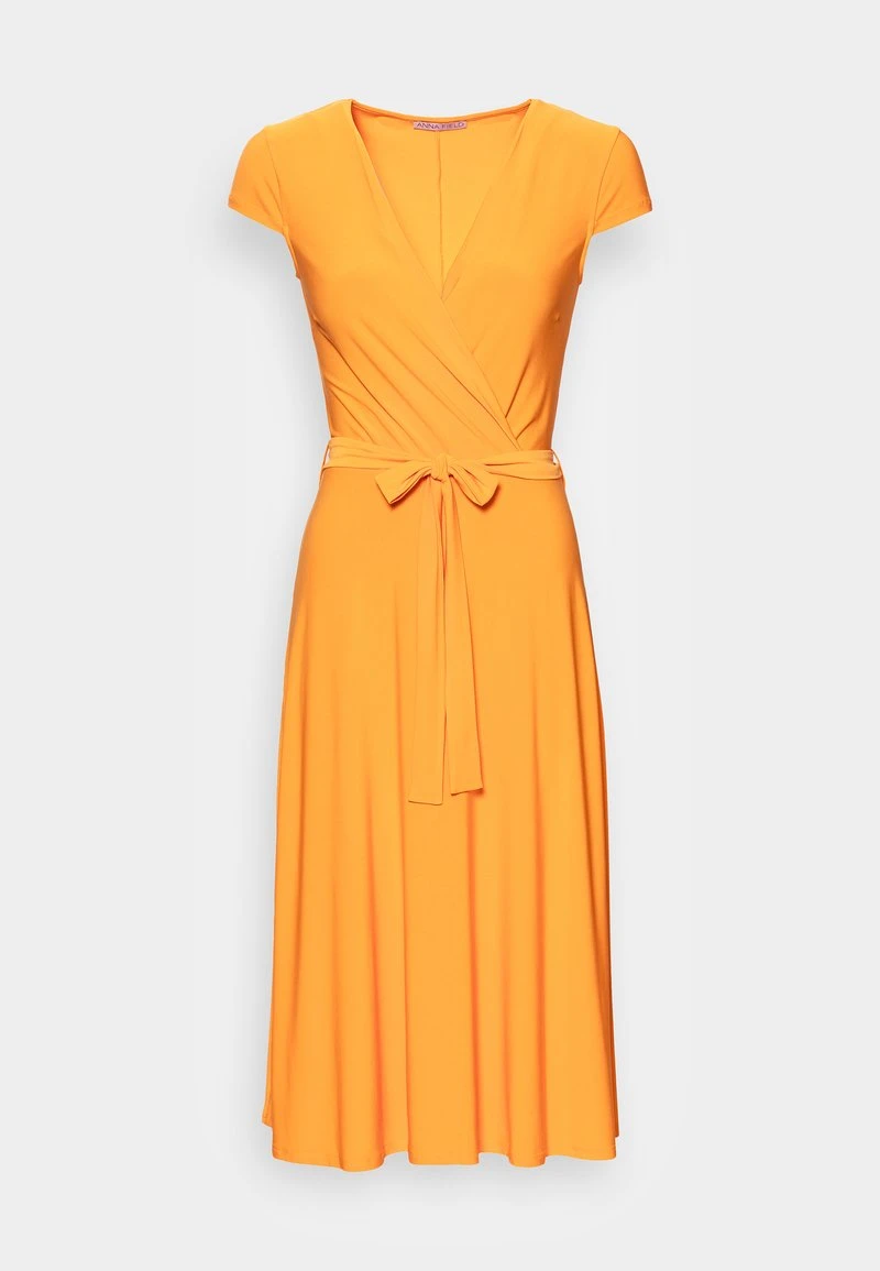 Anna Field Vestido Ligero - Orange, Mujer 6 Anna Field Vestido Ligero - Orange, Mujer - Imagen 4