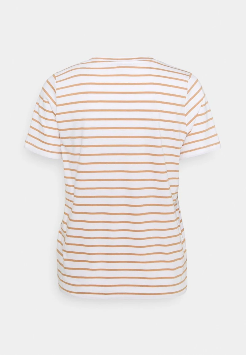 Anna Field Camiseta Estampada - White/camel, Mujer 4 Anna Field Camiseta Estampada - White/camel, Mujer - Imagen 2