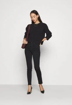 Anna Field Vaqueros Slim Fit - Black Denim, Mujer -Anna Field Moda b73f199a80054e4da063f72cac9c6357