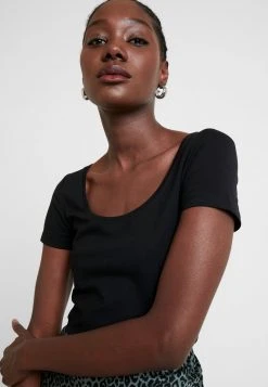 Anna Field 2 PACK - Camiseta Básica - Black, Mujer -Anna Field Moda b7a0cf434b134981a98f4eb170547af8