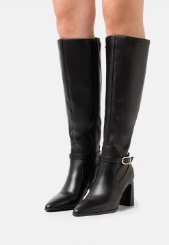 Anna Field LEATHER - Botas - Black, Mujer