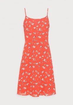 Anna Field STRAPPA FIT AND FLARE - Vestido Informal - Red/white, Mujer -Anna Field Moda b90e656adace4eca81442980014ab1e3