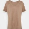 Anna Field Camiseta Básica - Light Brown, Mujer