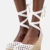 Anna Field Sandalias Con Plataforma - White, Mujer