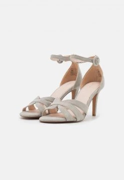 Anna Field LEATHER - Sandalias - Grey, Mujer -Anna Field Moda ba052abb07e84b97850cf70161572c68