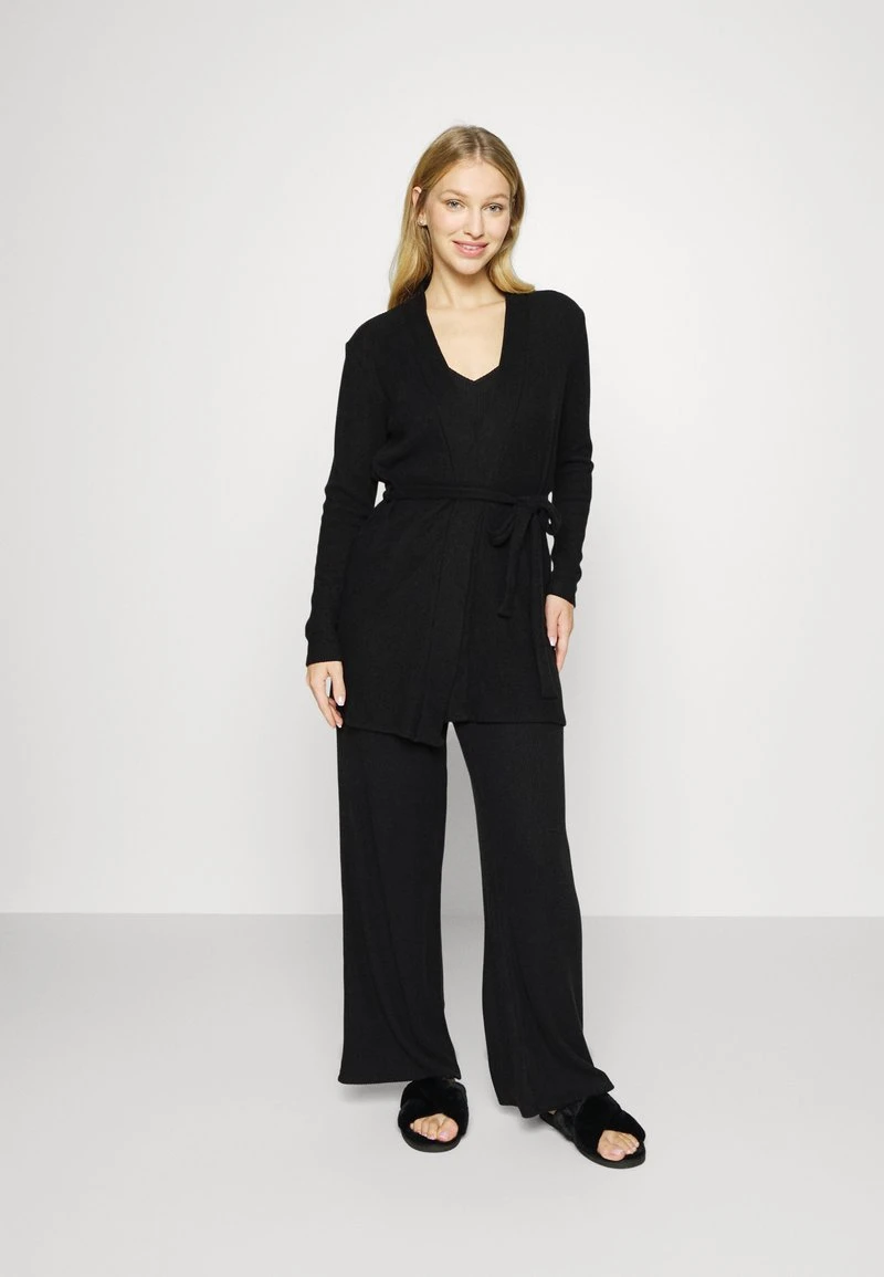 Anna Field RIB 3 PIECE PYJAMA - Pijama - Black, Mujer 3 Anna Field RIB 3 PIECE PYJAMA - Pijama - Black, Mujer